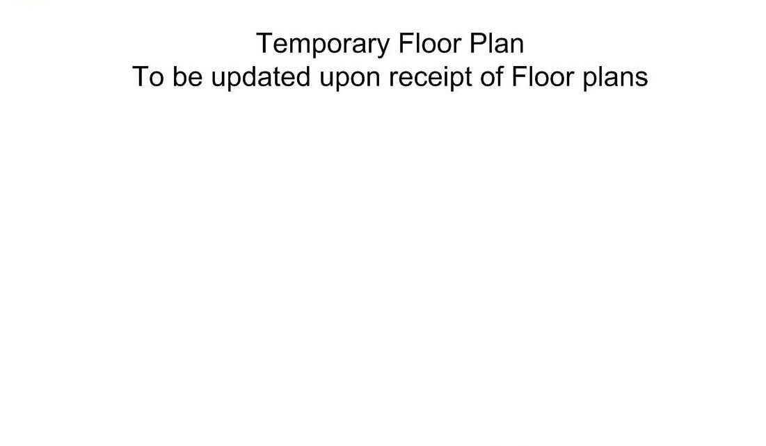 Temporary Floor Plan